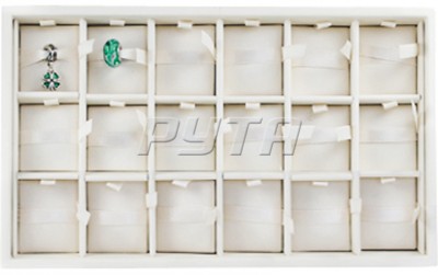 Дисплей для 18 шармов/подушечки 49х63х15 мм./ленточка/фиксатор для ленты/петелька