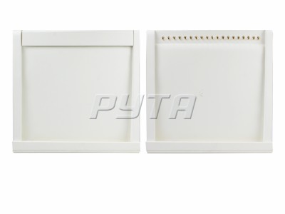 Планшет для 19 цепей/крючки/прорези над крючками/планка на магнитах/дно изолон/карман