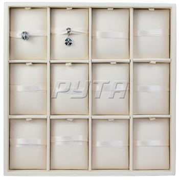 Дисплей для 12 шармов/подушечки 49х63х15 мм./ленточка/фиксатор для ленты/петелька